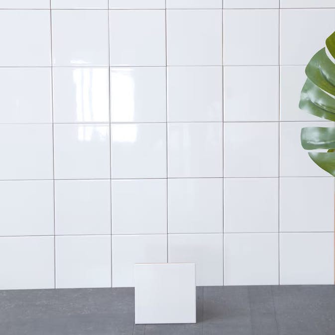 Kakel Arredo Polar Vit Blank 20x20 cm